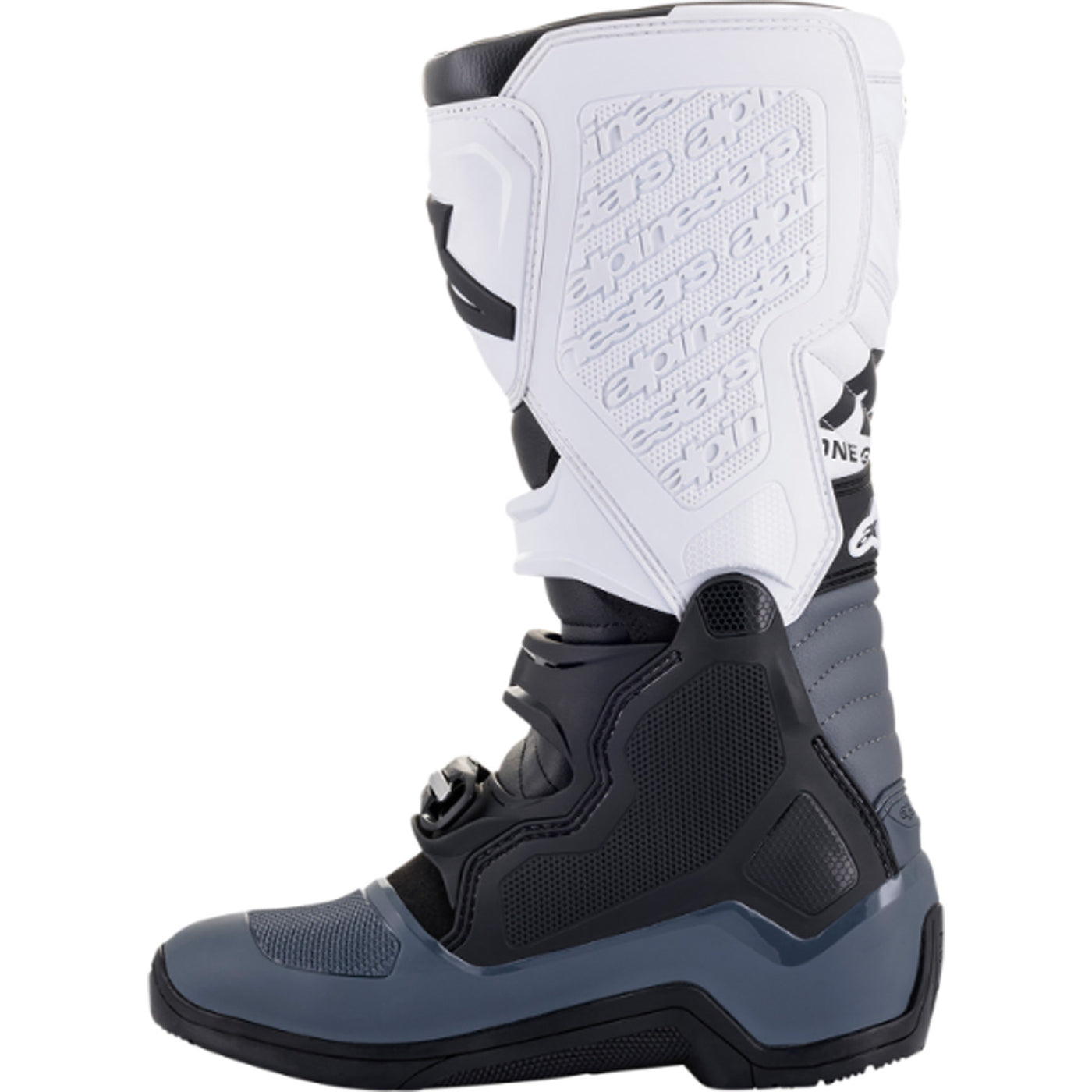 Alpinestars Tech 5 MX Boots Black/White - Inner Side View