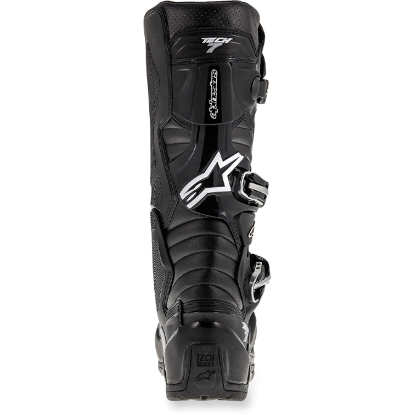 Alpinestars Tech 7 Enduro Boots Black - Rear View