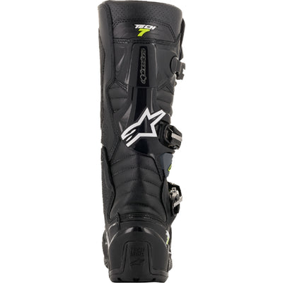 Alpinestars Tech 7 Enduro Drystar Boots Black - Rear View