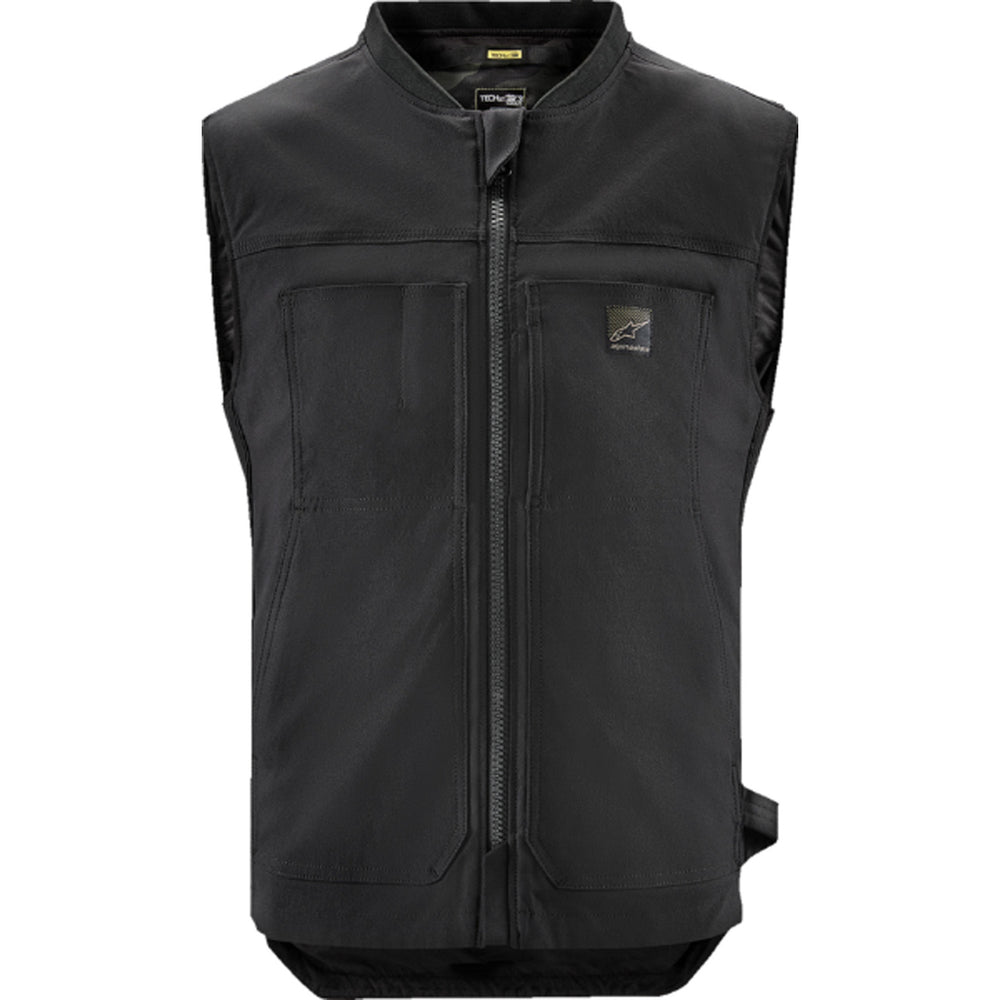Alpinestars Tech-Air 3 v2 Canvas Vest Black - Front View
