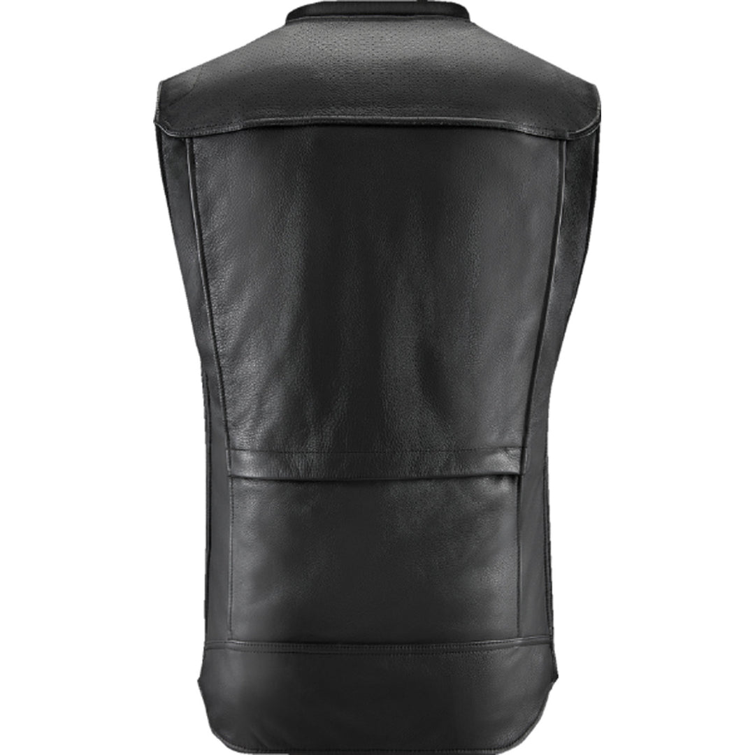 Alpinestars Tech-Air 3 v2 Leather Vest Black - Rear View