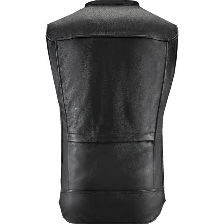 Alpinestars Tech-Air 3 v2 Leather Vest Black - Rear View