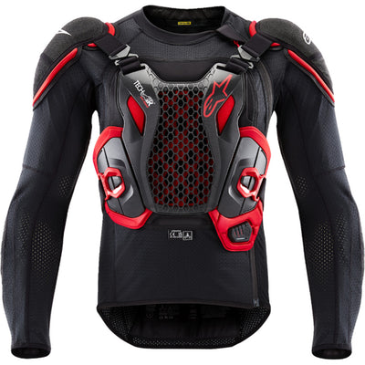 Alpinestars Tech-Air Off-Road Airbag System Black/Red - Front View