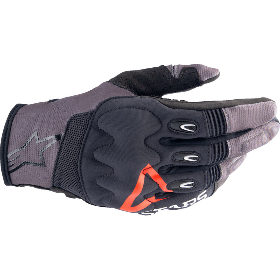 Alpinestars Techdura Gloves Falcon Brown - Back of Hand View