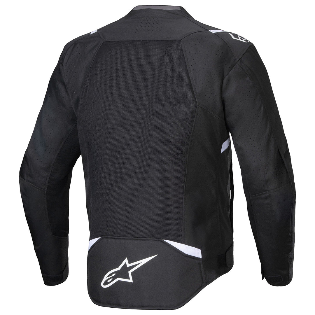 Alpinestars T-SPS Air V2 Jacket Black/White - Rear View