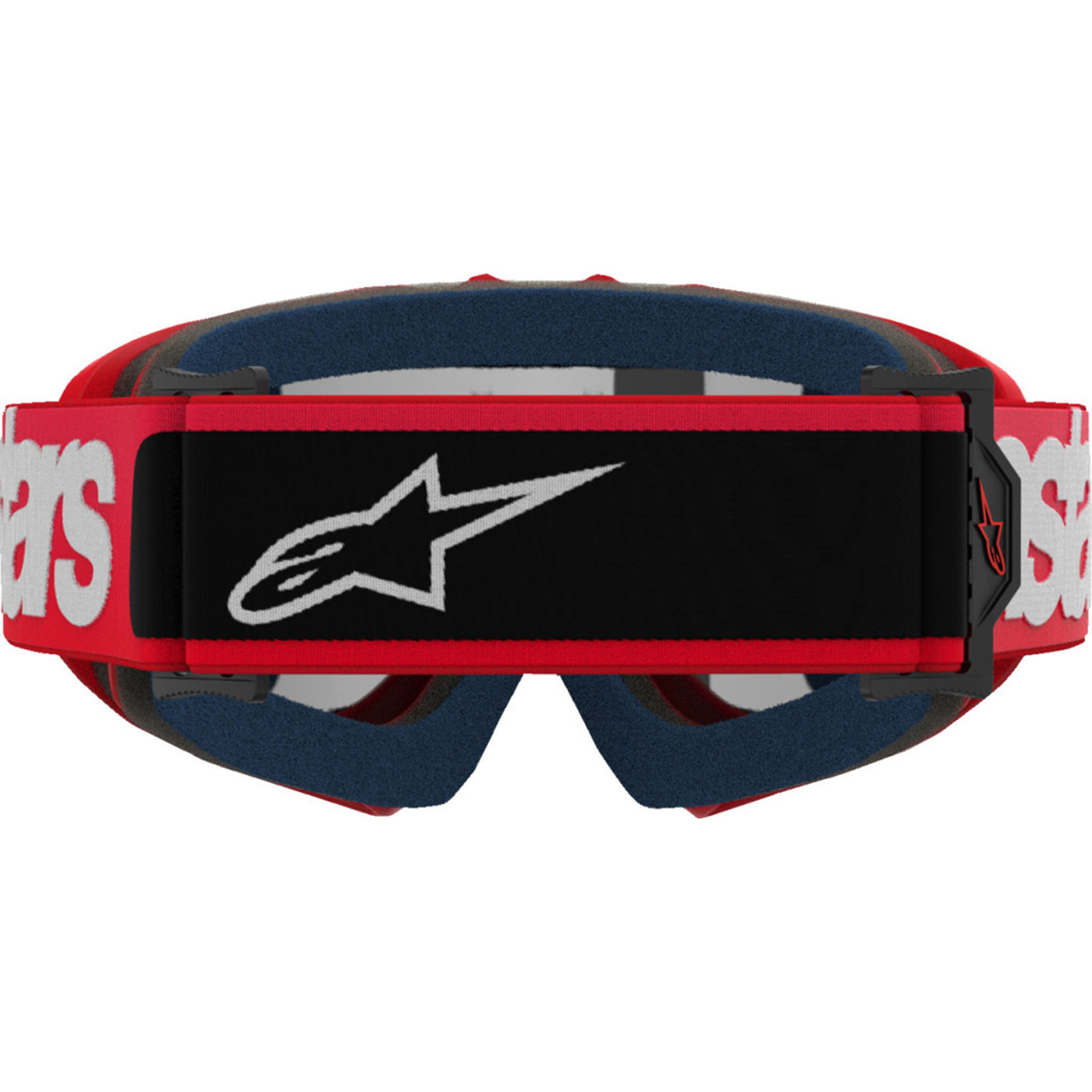 Alpinestars Youth Vision Blaze Goggles - Mirror Red - Silver Mirror - Rear View