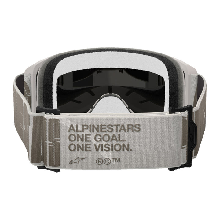 Alpinestars Vision 5 Hollow Goggles - Mirror Wind - Gold Mirror - Rear View