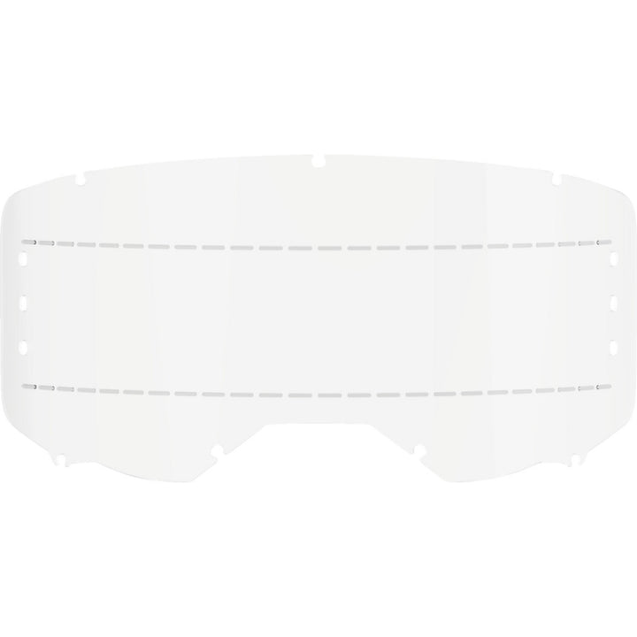 Alpinestars Vision 8/Vision 5/Vision 3 Roll-Off Goggle Replacement Lens Clear - Front View