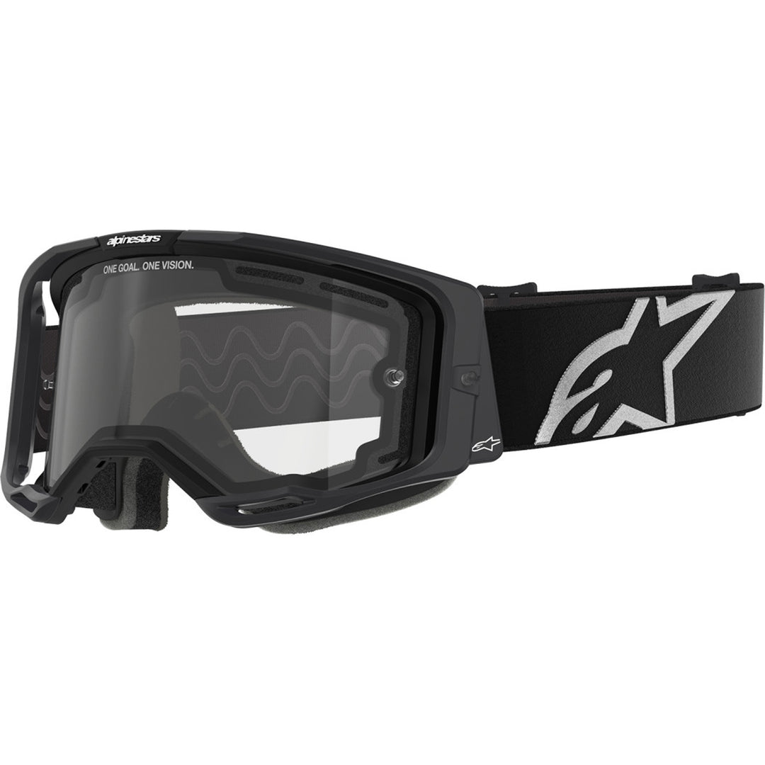 Alpinestars Vision 8 Corp Goggle - Clear - Front Side View
