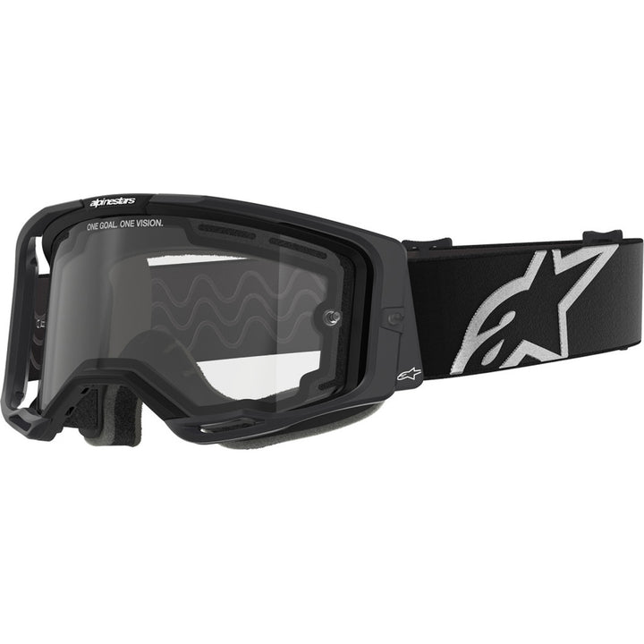 Alpinestars Vision 8 Corp Goggle - Clear - Front Side View