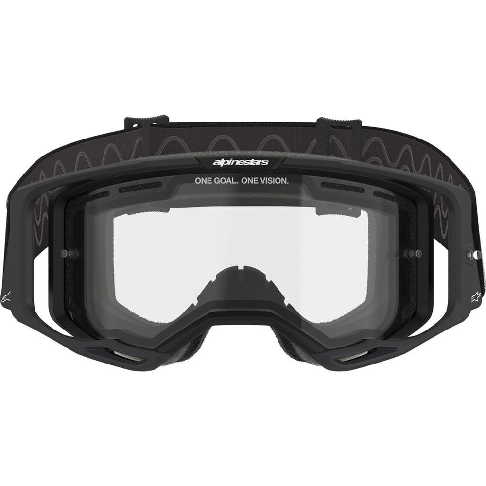Alpinestars Vision 8 Corp Goggle - Clear - Front View