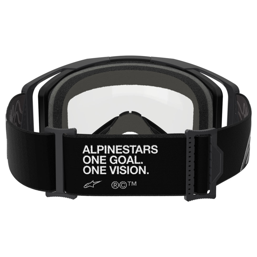 Alpinestars Vision 8 Corp Goggle - Clear - Rear View