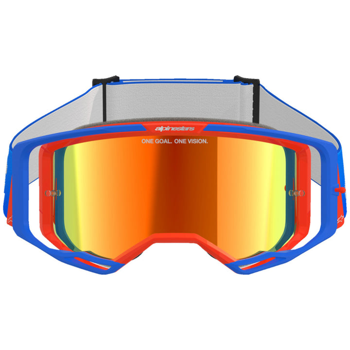 Alpinestars Vision 8 Wordmark Goggle - Mirror - Front View