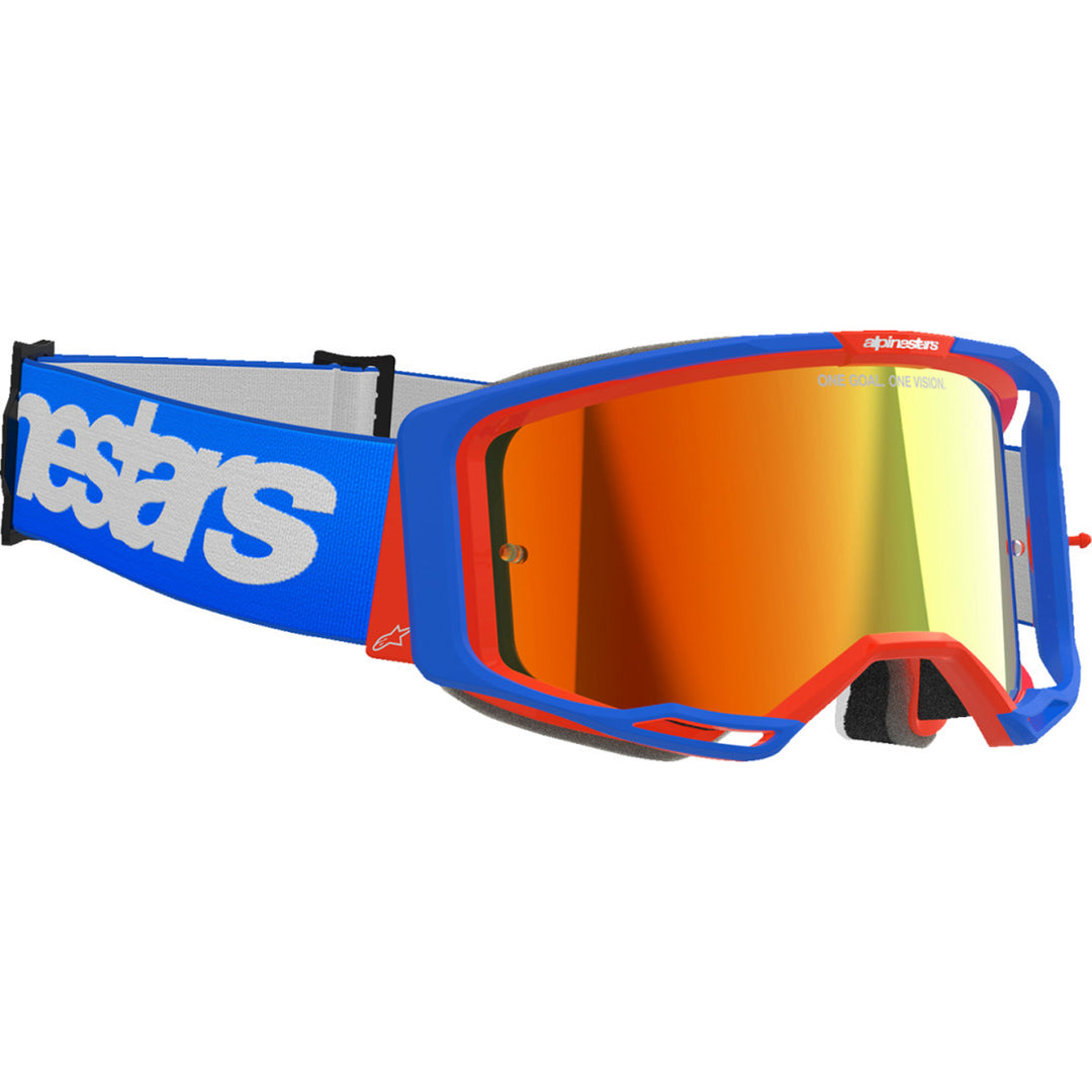 Alpinestars Vision 8 Wordmark Goggle - Mirror - Front Right Side View