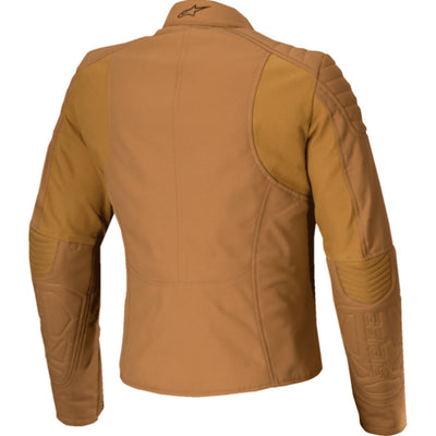 Alpinestars Stella Isla WR Jacket Utility Brown/Light Gold - Rear View