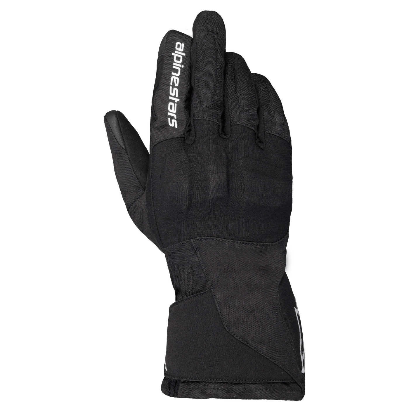Alpinestars WT-1 Drystar Insulated Gloves Black - Back of Hand View
