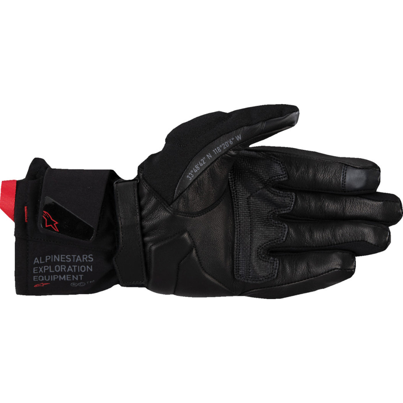 Alpinestars WT-4 Gore-Tex Insulated Gloves Black - Palm View