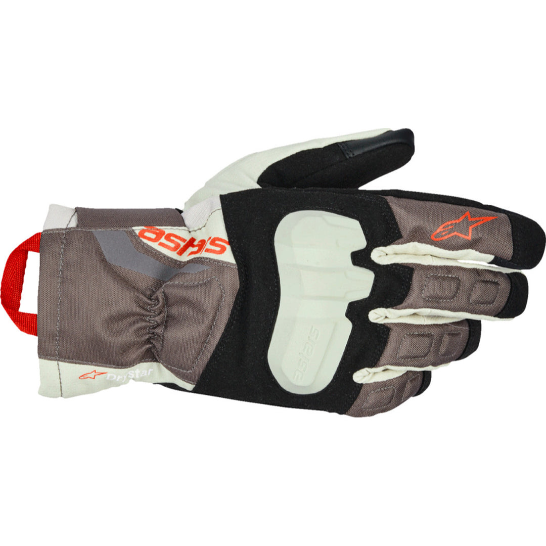 Alpinestars XT-3 Drystar Gloves Dark Brown/Sand/Black - Back of Hand View