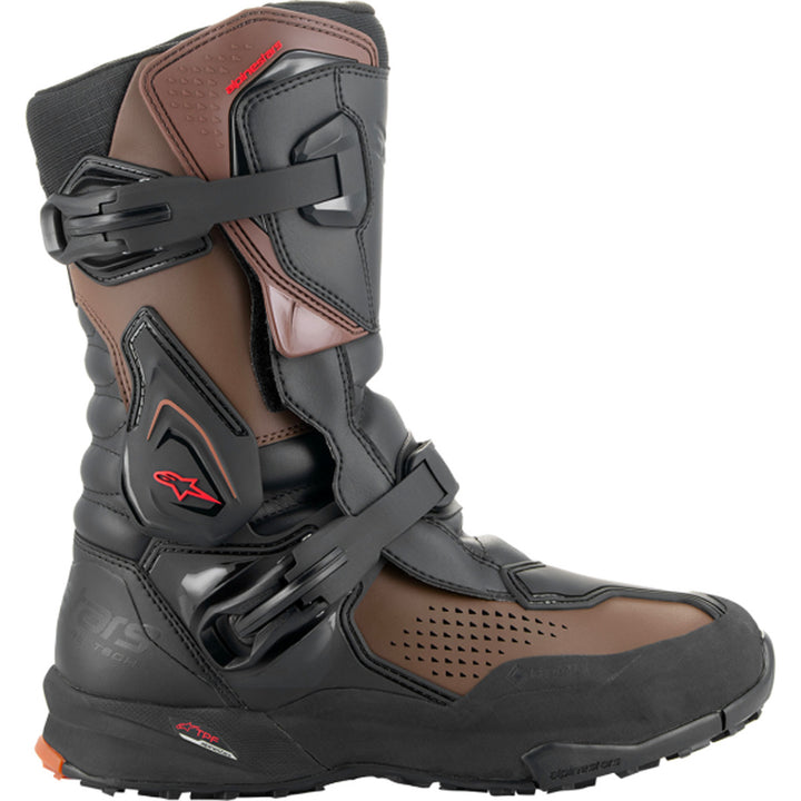 Alpinestars XT-8 Gore-Tex Boots Black/Brown - Outer Side View