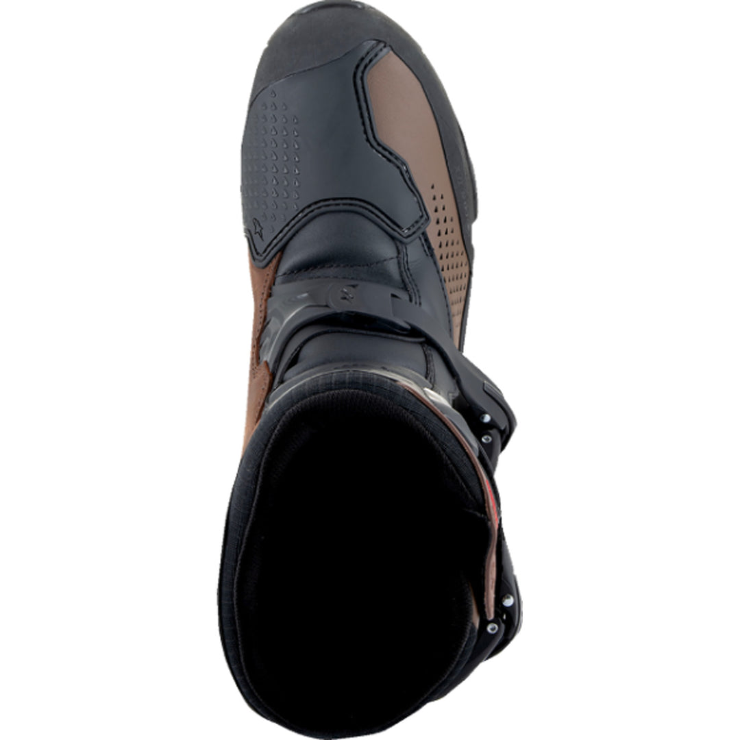 Alpinestars XT-8 Gore-Tex Boots Black/Brown - Top Down View