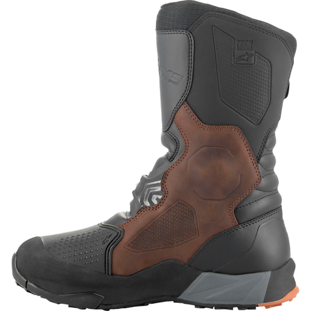 Alpinestars XT-8 Gore-Tex Boots Black/Brown - Inner Side View