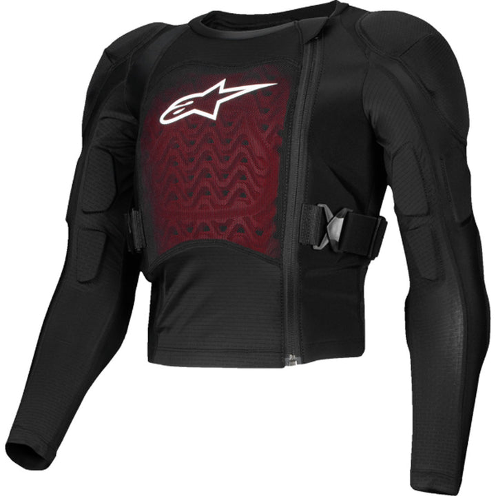 Alpinestars Youth Bionic Plasma LT Jacket Black/White - Front View