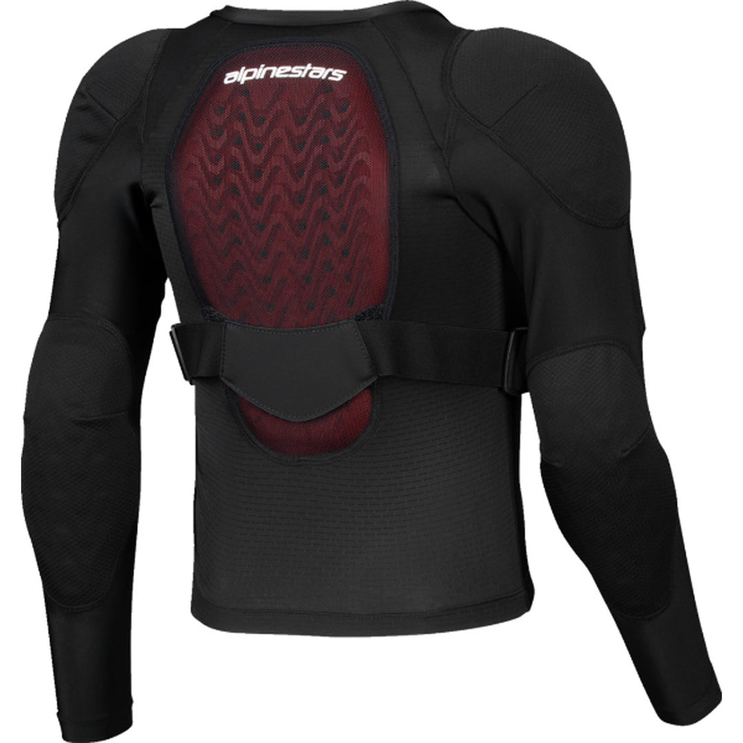 Alpinestars Youth Bionic Plasma LT Jacket Black/White - Rear View