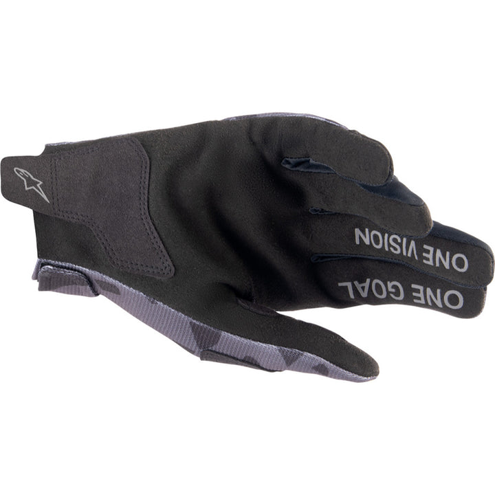 Alpinestars Youth Radar MX Gloves Magnet Silver - Palm View