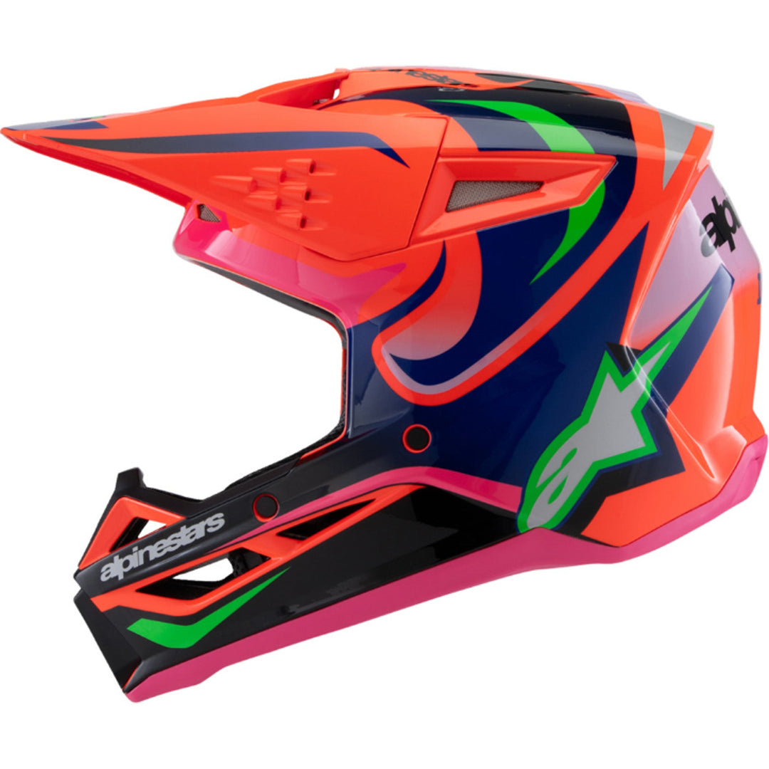 Alpinestars Youth Supertech M3 Deegan Helmet - Left Side View