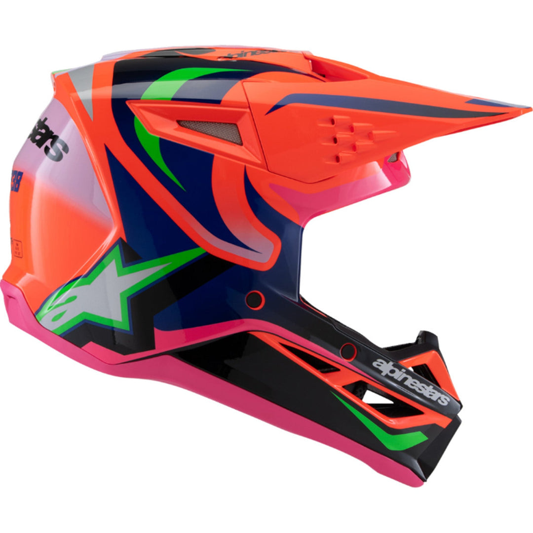 Alpinestars Youth Supertech M3 Deegan Helmet - Right Side View