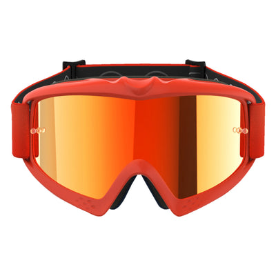 Alpinestars Youth Vision Corp Goggles - Mirror Orange - Red Mirror - Front View