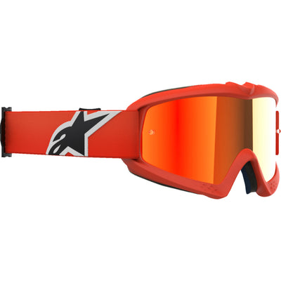 Alpinestars Youth Vision Corp Goggles - Mirror Orange - Red Mirror - Front Right Side View