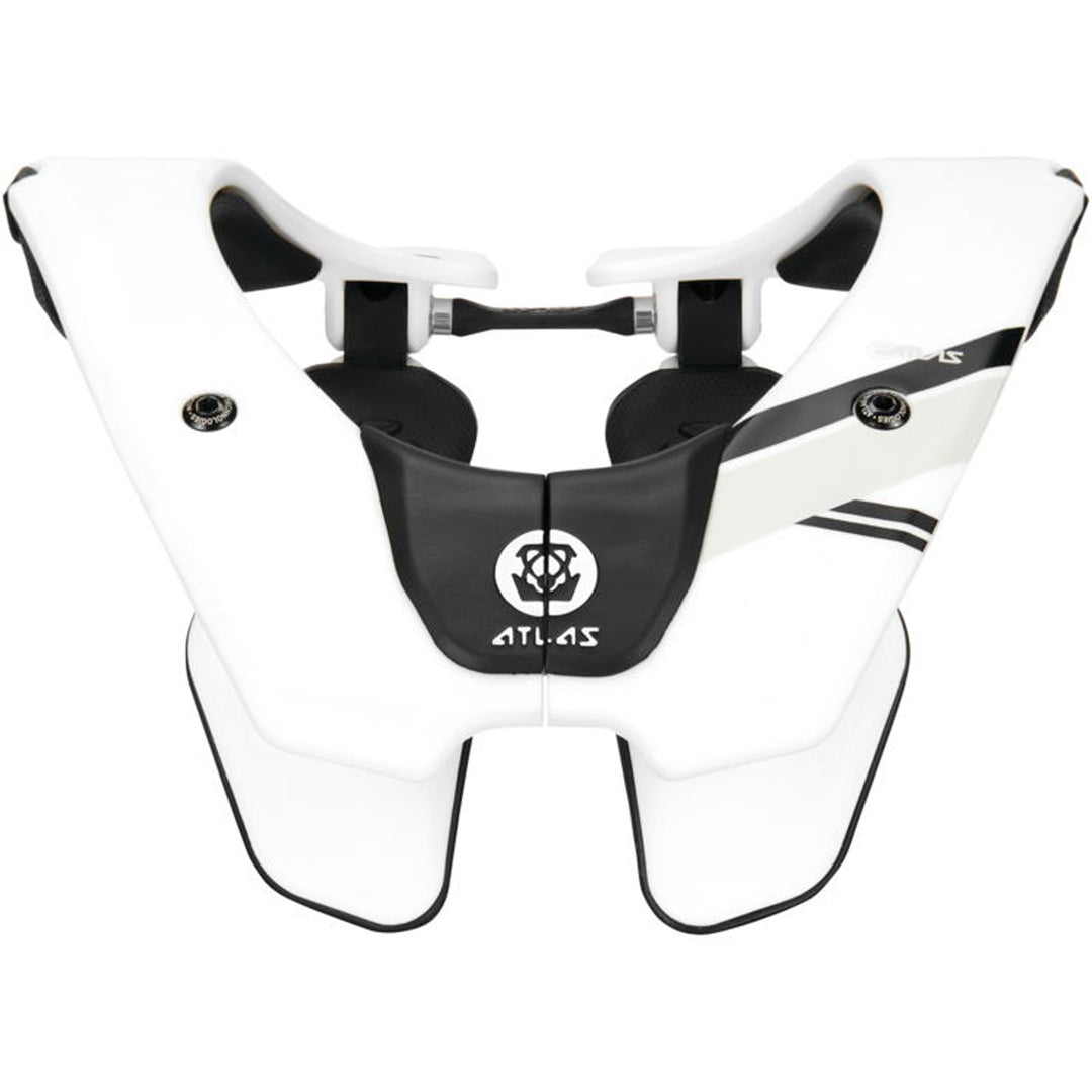 Atlas Air Lite MX Neck Brace White - Front View