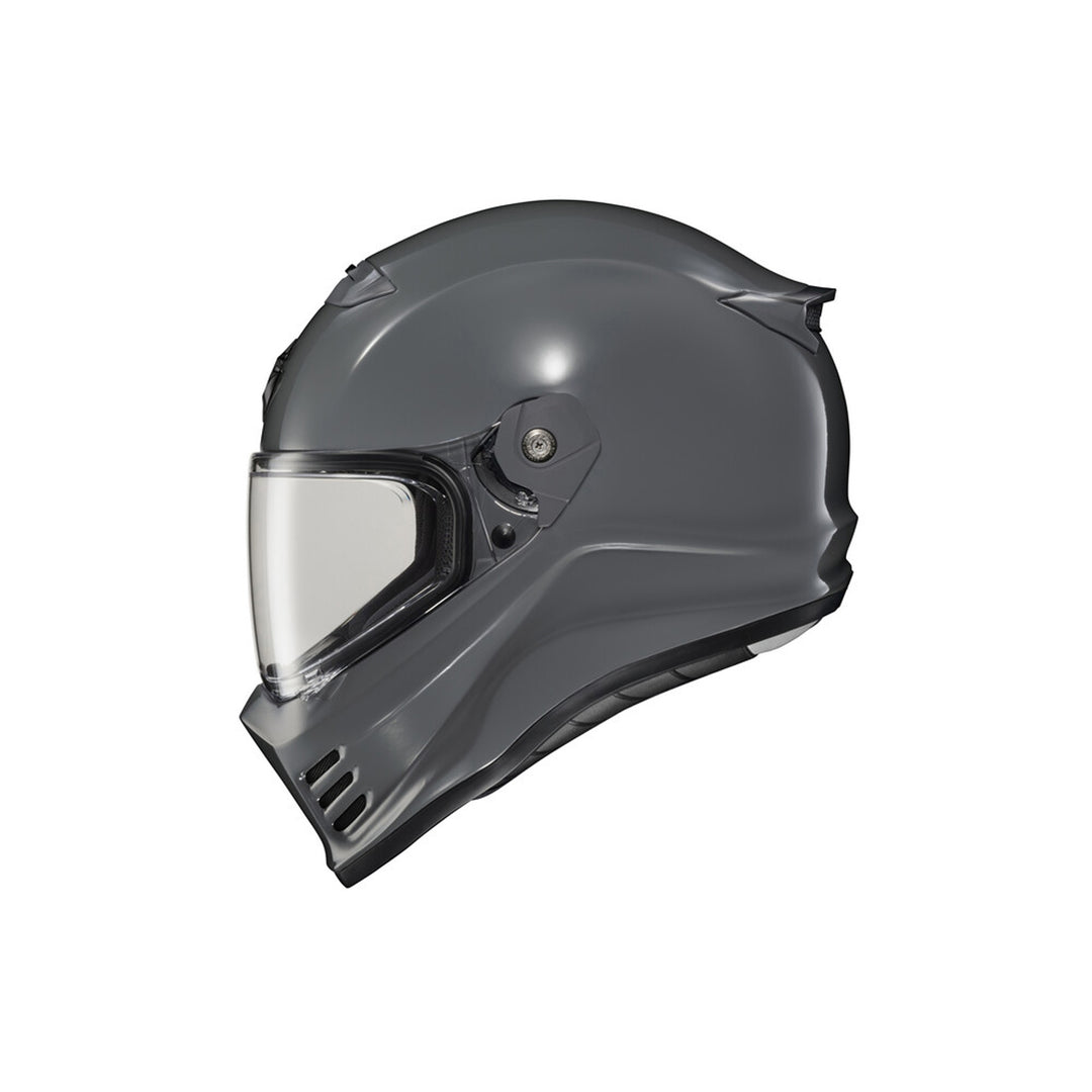 SCORPION EXO Covert FX Full Face Helmet Cement Gray - Side View