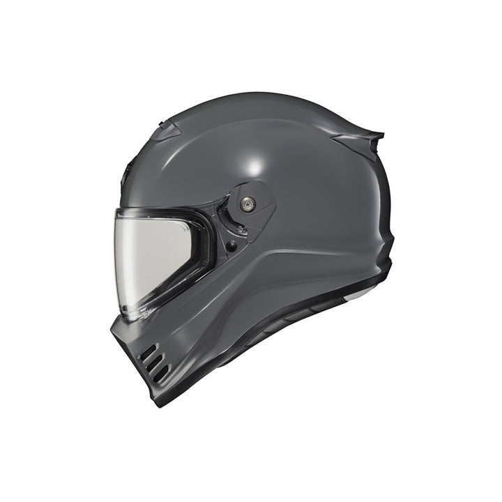 SCORPION EXO Covert FX Full Face Helmet Cement Gray - Side View