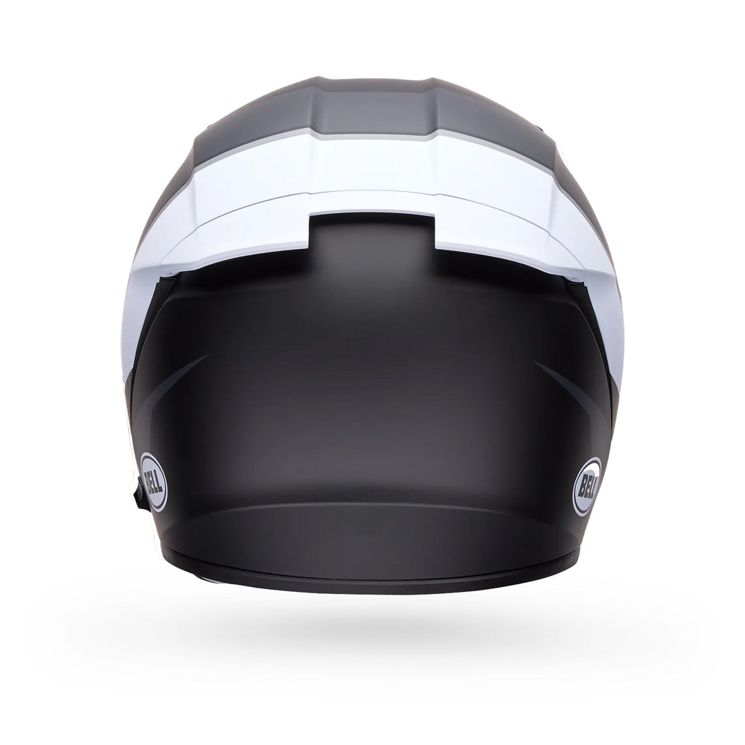 Bell Lithium Flip Helmet Black/White - Rear View