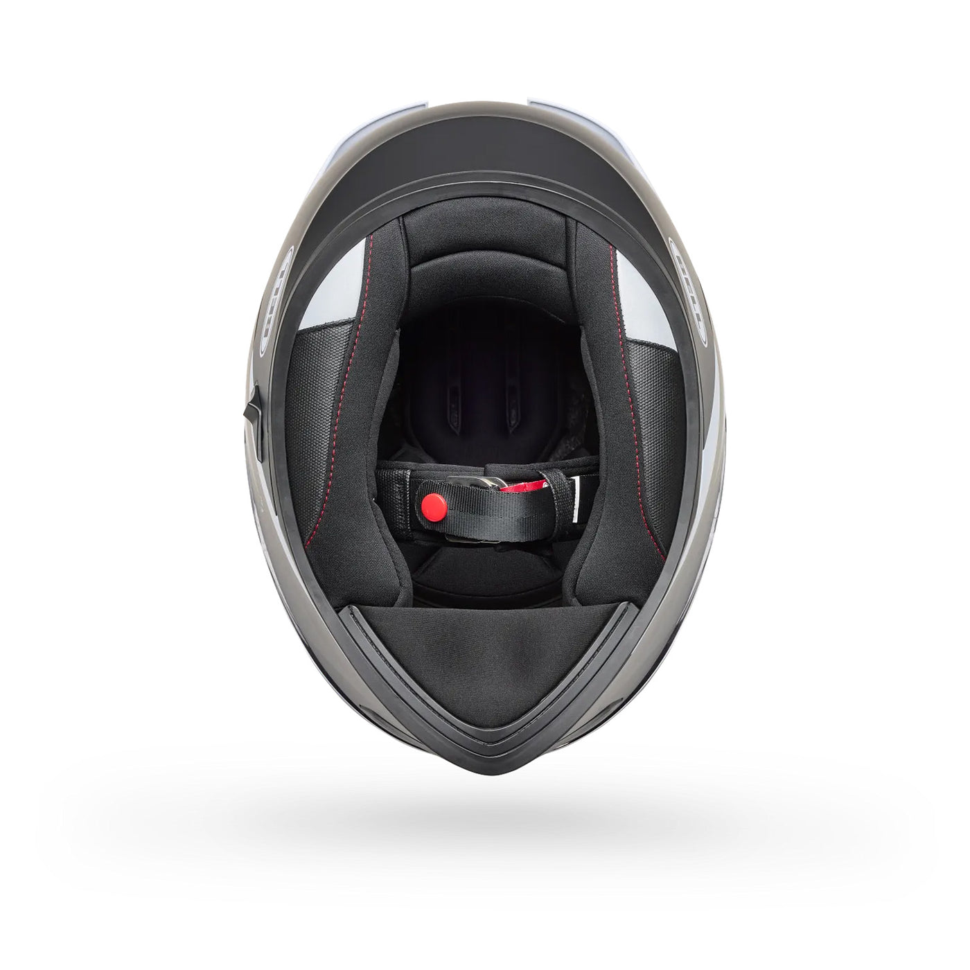 Bell Lithium Flip Helmet Black/White - Bottom Up View
