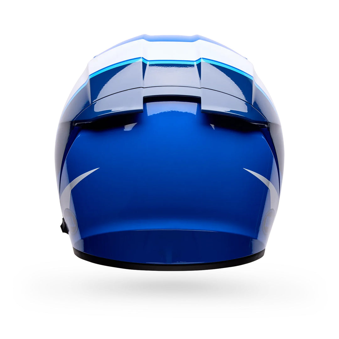 Bell Lithium Flip Helmet Blue - Rear View