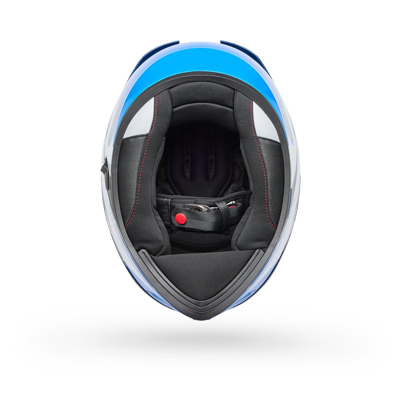 Bell Lithium Flip Helmet Blue - Bottom Up View