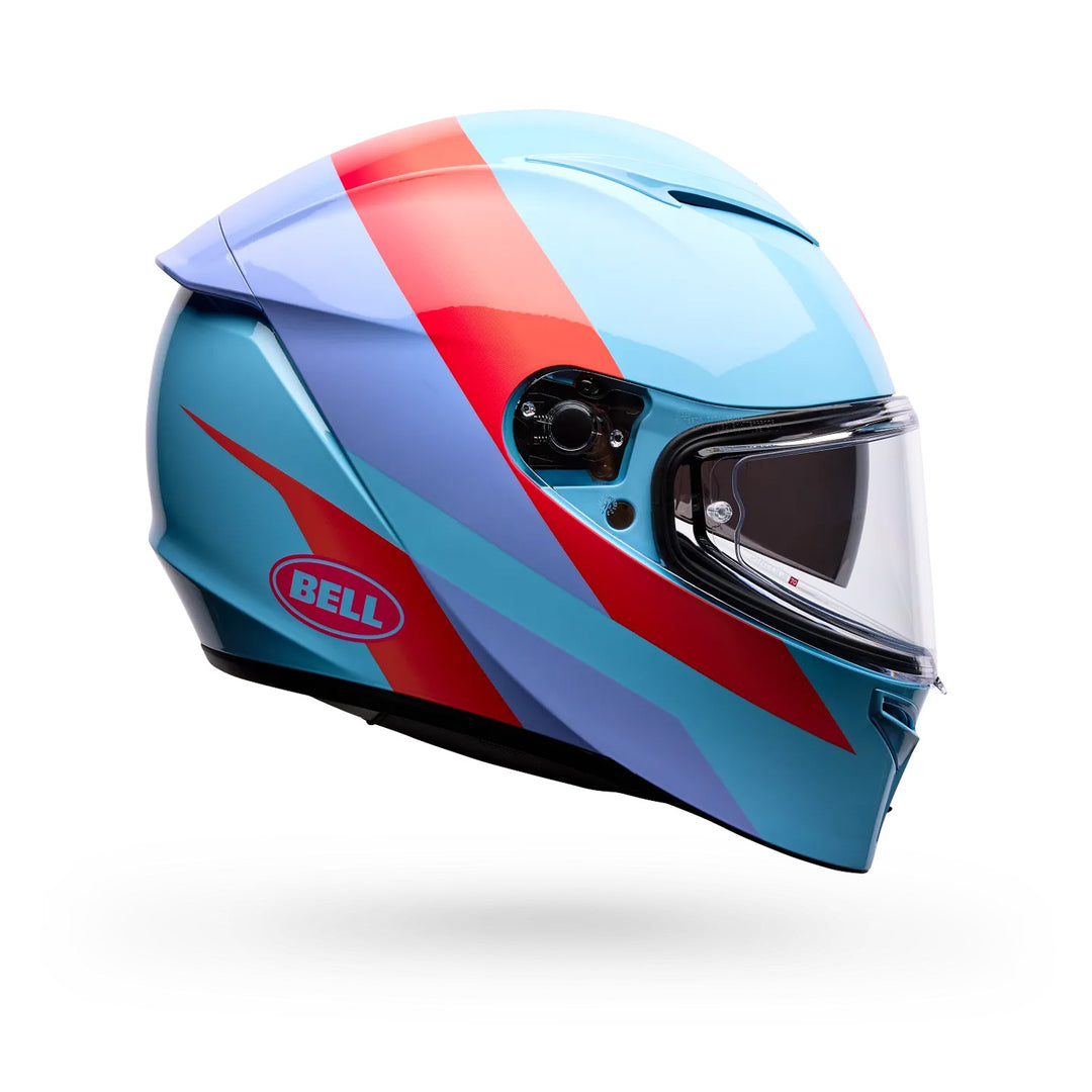 Bell Lithium Passion Helmet Blue/Pink - Right Side View