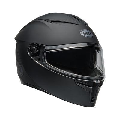 Bell Lithium Solid Helmet Matte Black - Front Right Side View