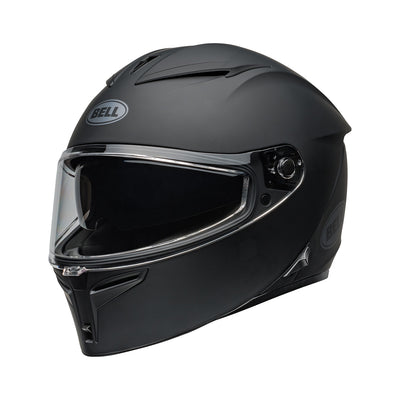 Bell Lithium Solid Helmet Matte Black - Front Left Side View