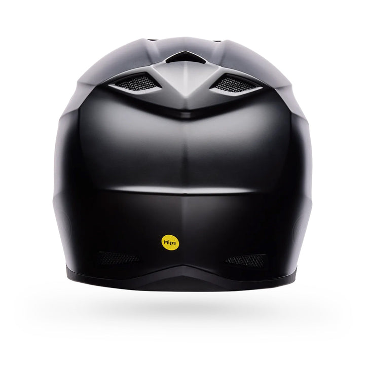 Bell MX-10 MIPS Solid Helmet Matte Black - Rear View