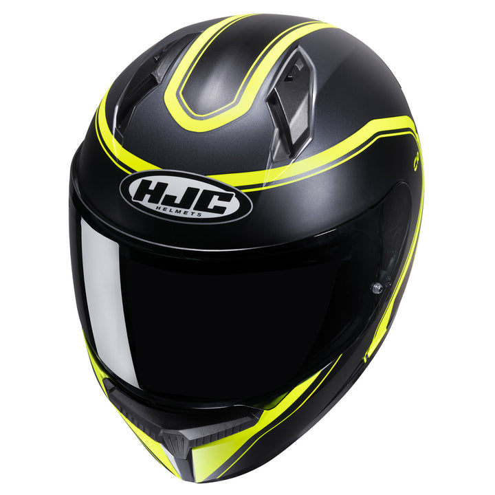 HJC C10 Elie Helmet MC-3HSF - Top Side View