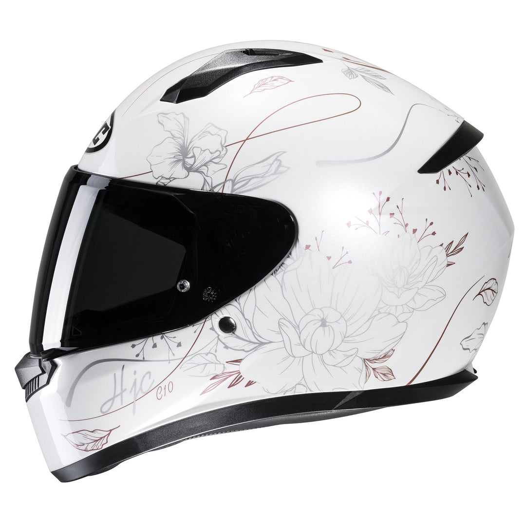 HJC C10 Epik Helmet MC-8 - Left Side View