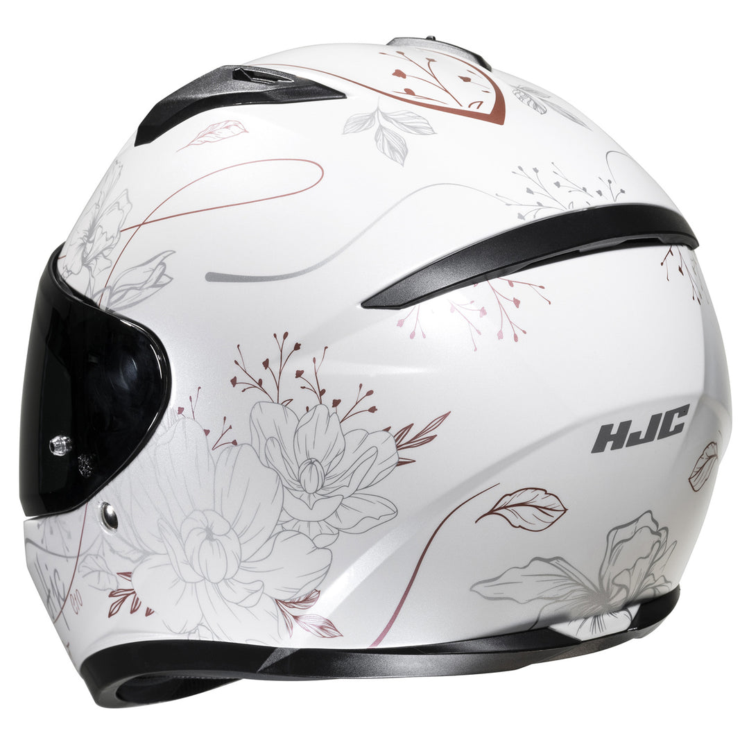 HJC C10 Epik Helmet MC-8 - Rear Left Side View