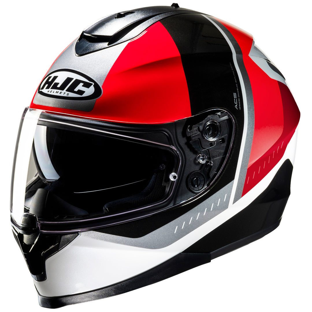 HJC C70 Alia Helmet MC-1 - Front Side View