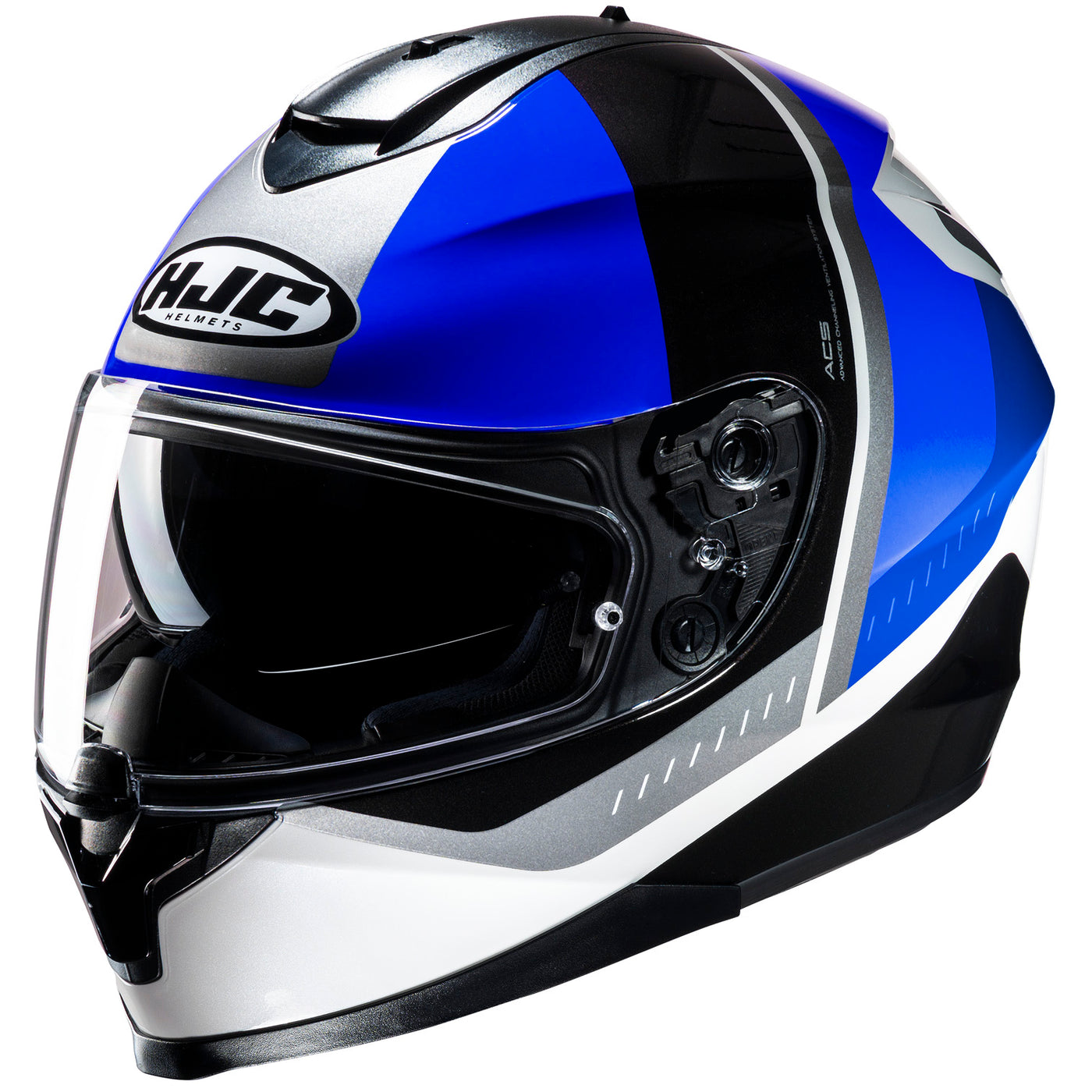 HJC C70 Alia Helmet MC-2 - Front Side View