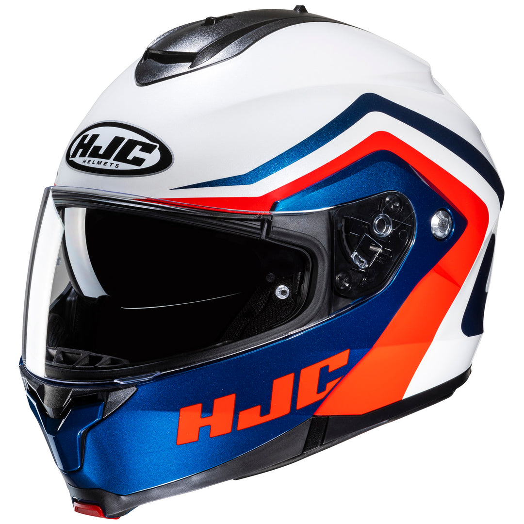 HJC C91 Nepos Helmet MC-21 - Front Side View