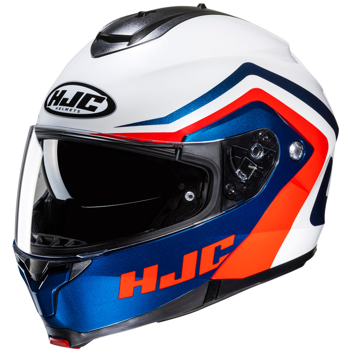 HJC C91 Nepos Helmet MC-21 - Front Side View